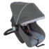 Mee Mee Forward Facing Baby Car Seat Cum Carry Cot with Thick Cushioned Seat & Head,  grey