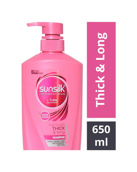 Sunsilk Lusciously Thick & Long Shampoo, 650 ml