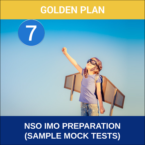 Class 7- NSO IMO Preparation ( Sample Mock Tests), gold plan