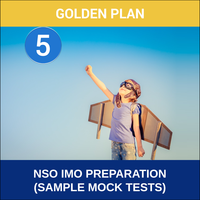 Class 5- NSO IMO Preparation ( Sample Mock Tests), gold plan