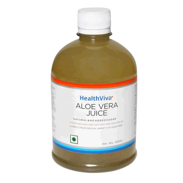 HealthViva HealthViva Aloe Vera Juice, pet bottle, 500 ml