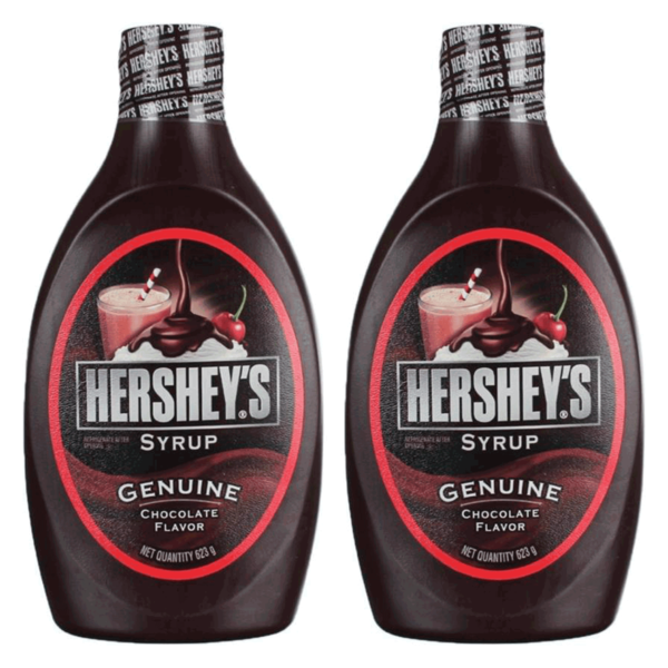 Hershey's Chocolate Syrup Pack 2 (623 g, Pack of 2)