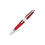 Edge Red With Polished Chrome Centre Rolling Ball Pen