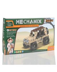 MECHANIX Safari, Construction Toy, Building Blocks, Car Toys, for 6+ yrs Boys and Girls (Multicolor)