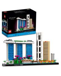 LEGO Architecture Skyline Collection: Singapore 21057 Building Kit (827 Pieces), multicolor, 11.8 x 19.1 x 26.2 cm