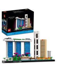 LEGO Architecture Skyline Collection: Singapore 21057 Building Kit (827 Pieces), multicolor, 11.8 x 19.1 x 26.2 cm
