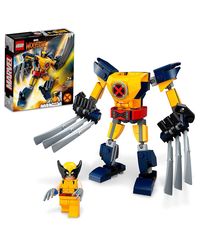 LEGO Marvel Wolverine Mech Armour 76202 Building Kit (141 Pieces), multicolor