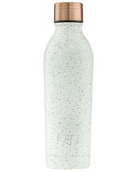 Root7 Stainless Steel Insulated Water Bottle, Cookie Crumble Bottle-750ml, white, 28cm x 8cm