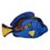 TY Soft Toys: Aqua - Blue Fish, AGE 3+