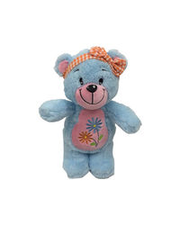 Starwalk Teddy Bear Blue With Head Band Plush