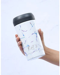 Root7 Stainless Steel Insulated Water Bottle, Magic Marble Travel Cup