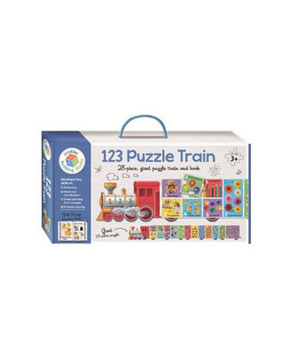 Building Blocks 1 2 3 Puzzle Train, multi