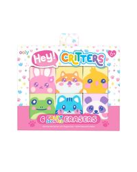 ooly Hey Critters! Scented Eraser - Set of 6