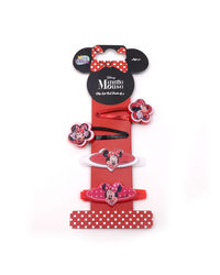 Lil Diva Disney Minnie Mouse Clip Set Red Pack of 4 - CA65 - LD80039