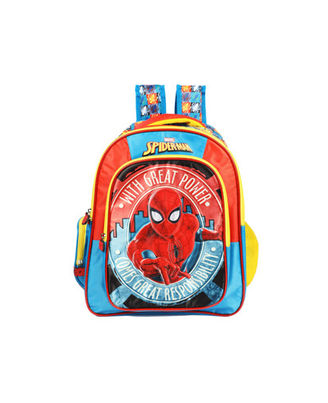 Spiderman Red & Blue Soft Bag 46 cm