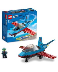 LEGO City Stunt Plane 60323 Building Kit (59 Pieces), multicolor