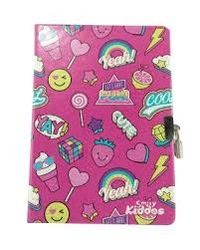 SMILY KIDDOS Fantasy Lockable Notebook Pink, pink