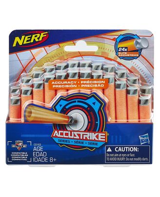 Official Nerf N Strike Elite Accustrike Series 24 Dart Refill Pack, Multi Color
