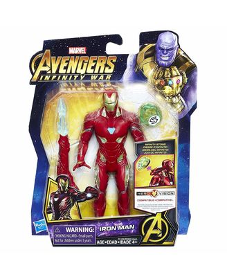 Marvel Avengers Infinity War Iron Man with Infinity Stone (Multi Color)
