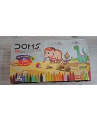 Doms Plastic Crayon 28 Shades