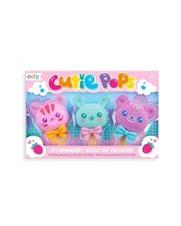 ooly Cutie Pops Scented Erasers - Set of 3