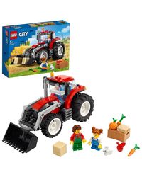 LEGO City Tractor 60287 Building Kit (148 Pieces), multicolor
