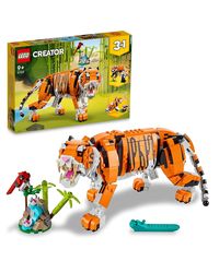 LEGO Creator 3in1 Majestic Tiger 31129 Building Kit (755 Pieces), multicolor, 5.65 x 26.2 x 38.2 cm