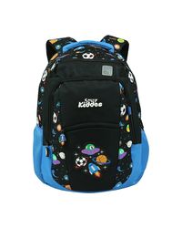 Smily Dual Color Backpack Light Black