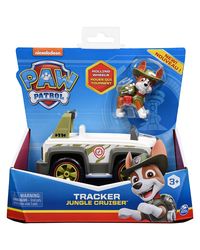 Paw Patrol, Tracker’ s Jungle Cruiser Vehicle with Collectible Figure, for Kids Aged 3 and up, Multicolor, (6061801)