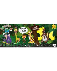 Worldwide Animals Educational Toy and 3D Puzzle for 5 Year Old Boys and Girls- Great Product for Birthday Gifting (Worldwide: Animals on The Map) (Worldwide Animals)