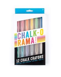 ooly Chalk-O-Rama Chalk Crayons - Set of 12
