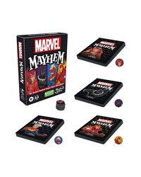 Hasbro Gaming Marvel Mayhem Card Game, Featuring Marvel Super Heroes, Fun Game for Marvel Fans Ages 8+ , Fast-Paced, Easy-to-Learn Game for 2-4 Players