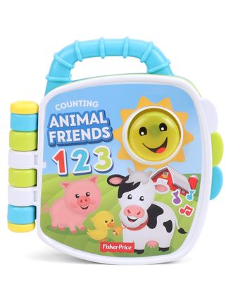 Fisherprice Laugh & Learning Counting Animal Friends Book, Age 6+