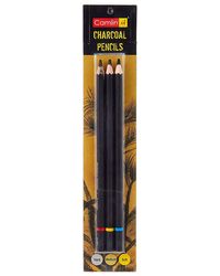 Charcoal Assorted Pencils (Pack Of 3)