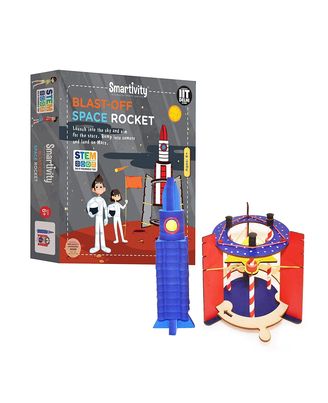 Smartivity Blast Off Space Rocket Diy Kit, Age 6+