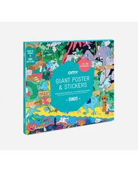 omy Giant Poster+ Stickers - Dinos