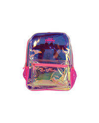 Fancy Translucent Backpack Pink