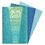 ooly Oh My Glitter! Notebooks - Set of 3 - Aquamarine & Sapphire