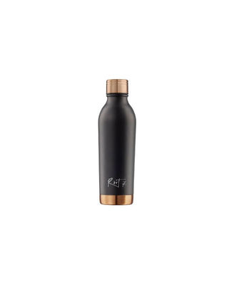 Root7 Stainless Steel Insulated Water Bottle, Black Split Bottle -500ml, black split bottle, 25.5cm x 7 cm
