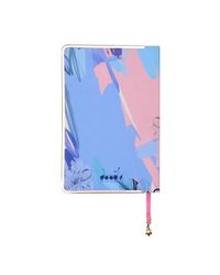 Floral Palette Notebook, blue