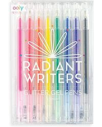 ooly Radiant Writers Colored Glitter Gel Pens - Set of 8  (  pcs  ) -132-090