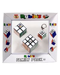 Rubik's Family with Key Chain, Multi Color