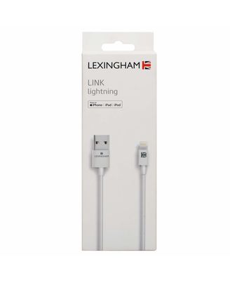 Lexingham MFI Certified I-Phone 5 Cable, white