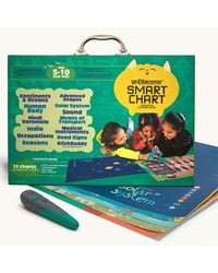 GoDiscover Smart Charts for Kids - Age 5 to 10 Years - 12 Interactive Charts+ 141 re-recordable Stickers+ 1 Talking Pen