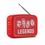 Saregama Carvaan Mini 2.0 Telugu- Music Player with Bluetooth/FM/AM/AUX (Sunset Red), sunset red, 258 g, 11 x 4 x 8 cm