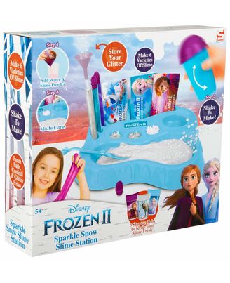 Disney Frozen 2 Slime Sparkle Snow Station, Age 6 To 8 Years