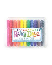 ooly Rainy Dayz Gel Crayons - Set of 12