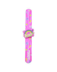 Fancy Scented Slapband Pink