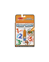 Melissa And Doug Water Wow! Numbers Water Reveal Pad, Age 3+