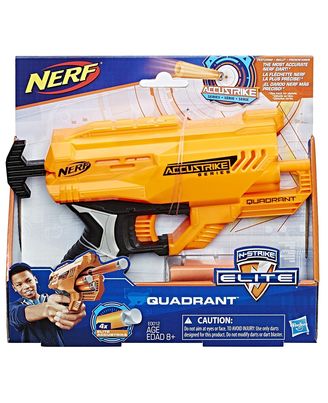 NERF Guns Accustrike Quadrant Blaster, Age 8+
